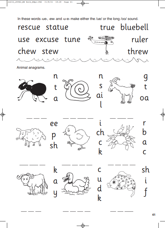 Jolly Phonics Pupil Book 2 (Colour Cover)