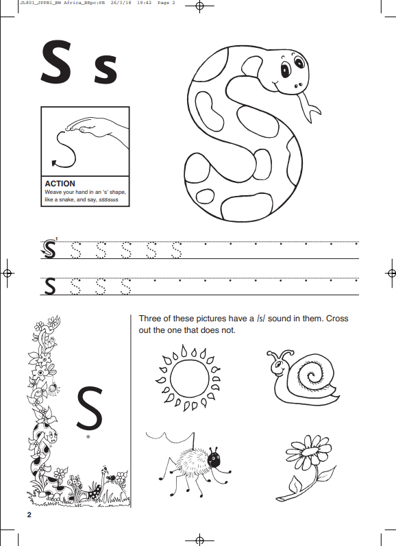 Jolly Phonics Pupil Book 1 (Colour Cover)