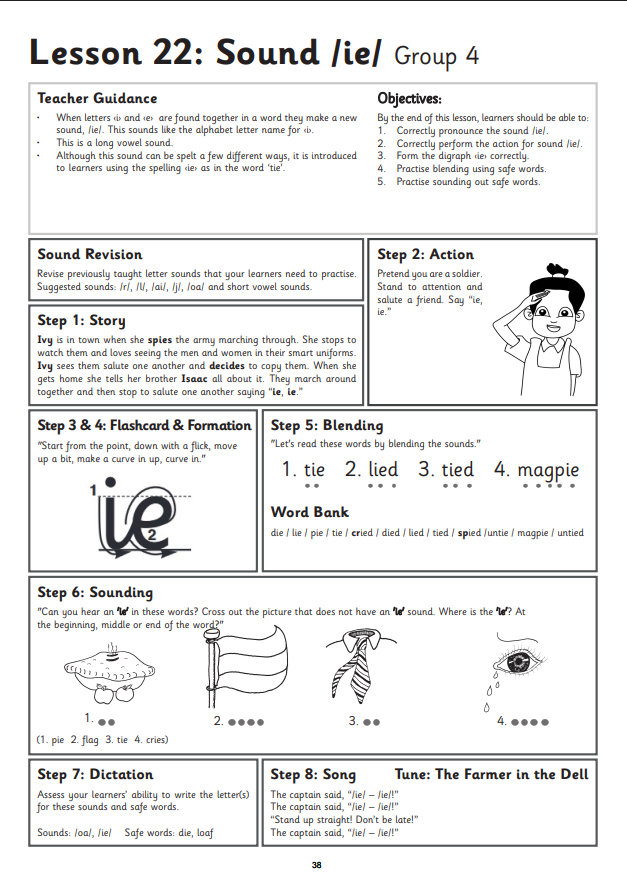 Teacher's Book (Colour Cover, Black & White inner)