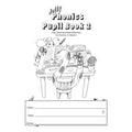 Jolly Phonics Pupil Book 2 (Black & White)