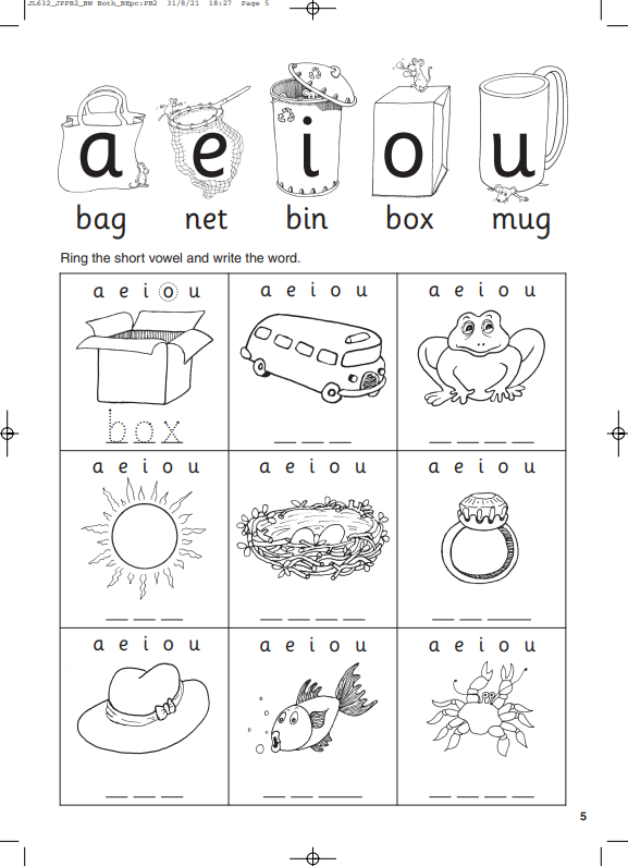 Jolly Phonics Pupil Book 2 (Colour Cover)